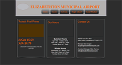 Desktop Screenshot of elizabethtonairport.com